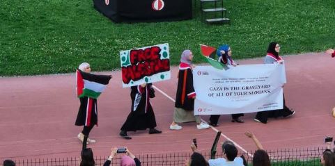 Solcuların çöplüğünde açan nadide çiçekler! Neyse ki ODTÜ'de milli duruş sergileyen öğrenciler de var