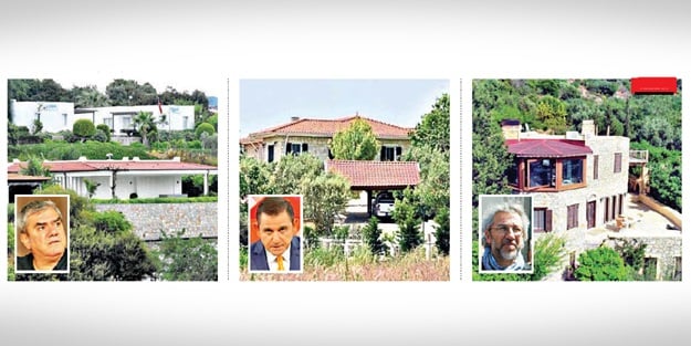‘Sol’un kaçak villa saltanatı