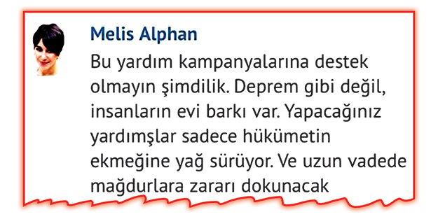 ‘Soma mağdurlarına yardım etmeyin’