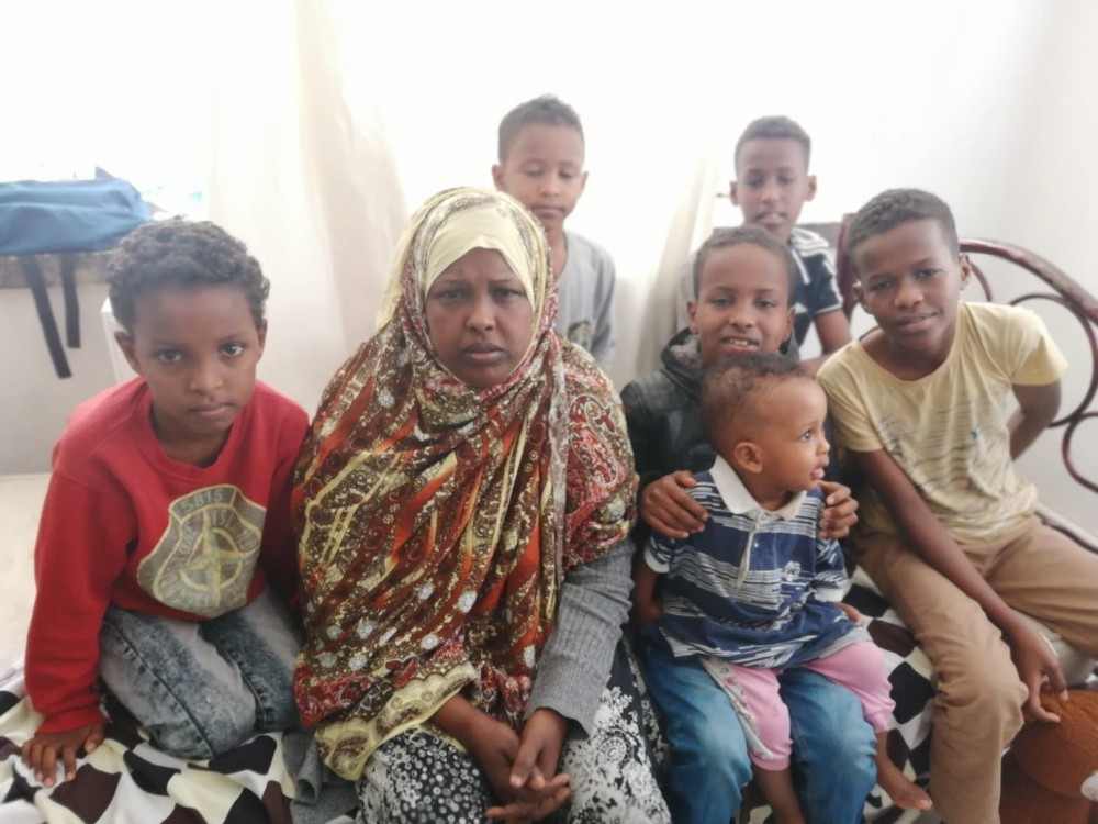 Somali’de eşi vefat edince ortada kalan 3 çocuğunun Türkiye’ye getirilmesini istiyor 