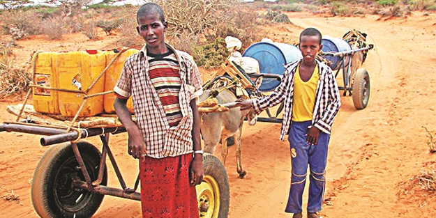 Somali'de susuzluk öldürüyor