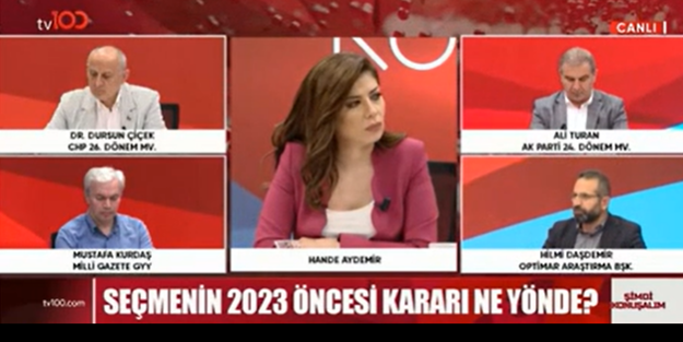 Son Ankette Cumhur İttifakı fark etti! Optimar Araştırma Başkanı canlı yayında açıkladı