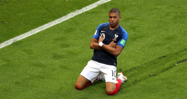 Son antrenmana katılmayan Mbappe, Dünya Kupası tarihine geçti