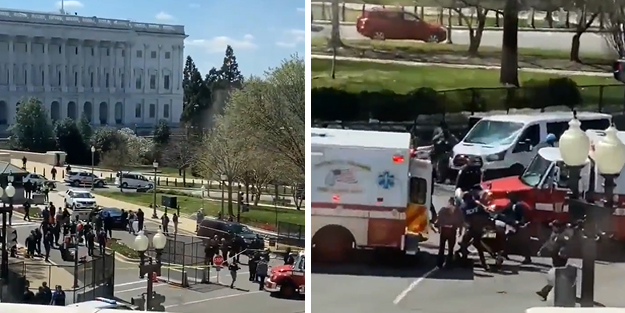 Son dakika! ABD'de Kongre binası kapatıldı