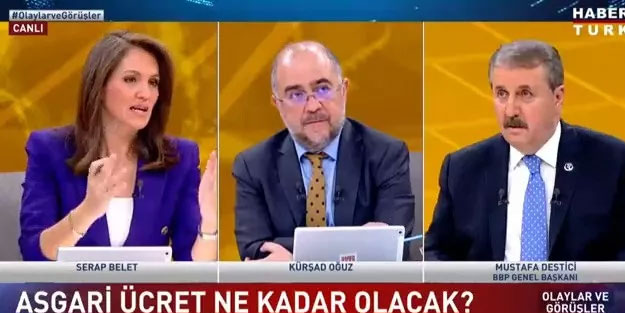 Son dakika asgari ücret açıklaması! İşte Destici'ye göre asgari ücret rakamı