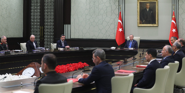Son dakika! Beştepe'de kritik MGK sonrası yazılı açıklama