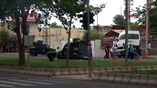 Son dakika: Diyarbakır'da sıcak saatler! Hava üssüne girerken yakalandı