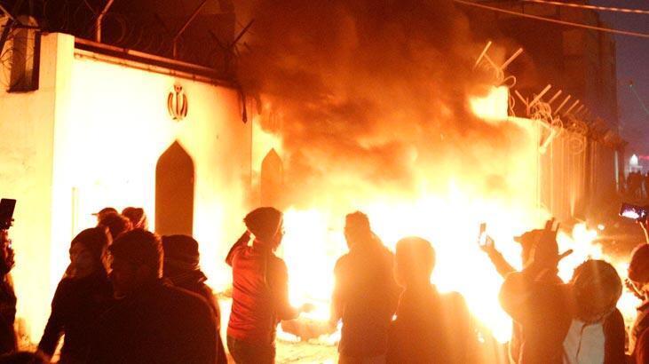 İran Başkonsolosluğu yeniden ateşe verildi