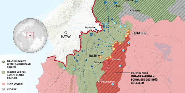 Suriye’nin İdlib kentindeki saldırının ardından 33 şehit var... İşte saldırı sonrası tüm gelişmeler