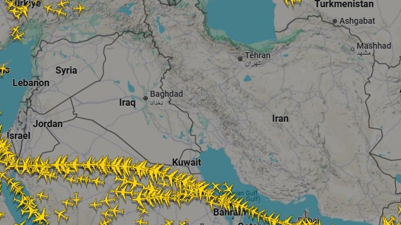 Irak hava sahasını kapattı!