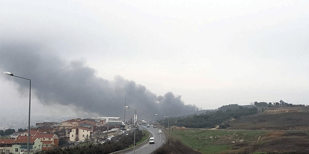 İstanbul'da helikopter düştü