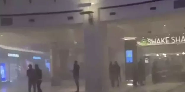 Son dakika: İstinye'de AVM'de yangın alarmı