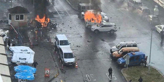Son dakika... İzmir'deki saldırıdan ilk fotoğraflar