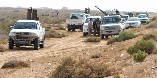 Son dakika koduyla duyurdular! Libya ordusu abluka altına aldı