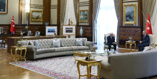 Son dakika.... Külliye'de kritik zirve! Erdoğan Bahçeli görüşmesi sona erdi