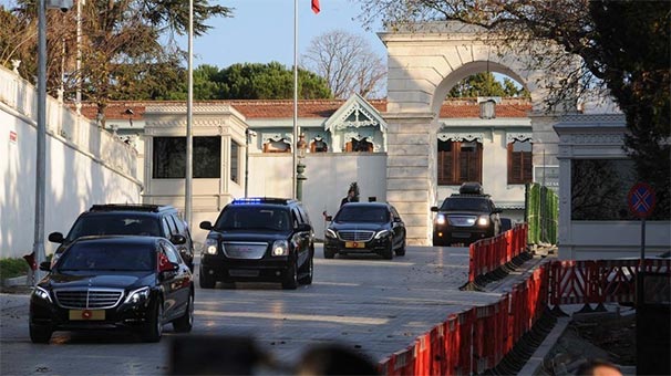 Mabeyn Köşkü'ndeki sürpriz görüşme sona erdi