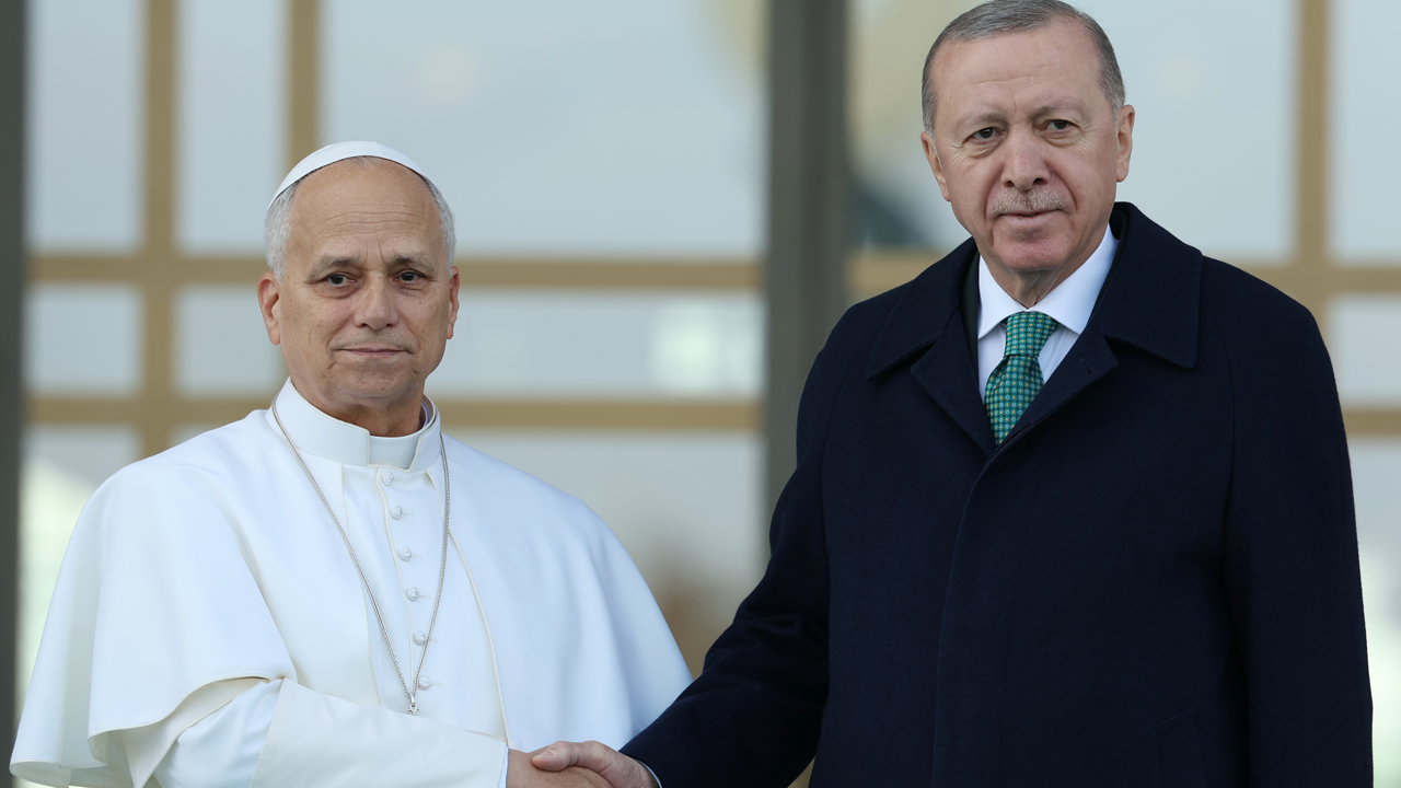 Son dakika! Papa'yı ağırlayan Cumhurbaşkanı Erdoğan: Filistin halkına en büyük borcumuz adalettir