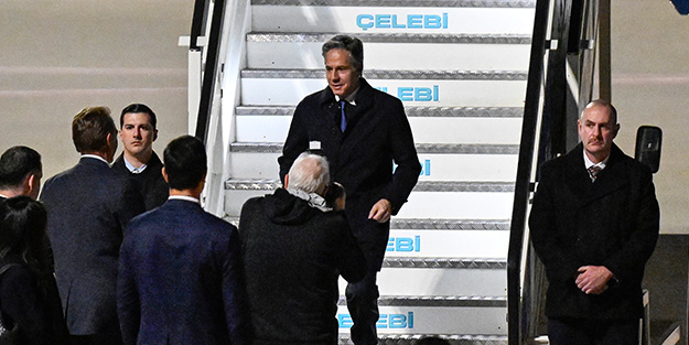 Son gelişinde rezil olup gitmişti! ABD Dışişleri Bakanı Blinken Türkiye'ye geldi