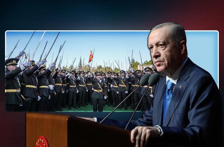 Son noktayı koydu! Erdoğan, Harp Okulu'ndaki korsan yemin törenine dair net konuştu