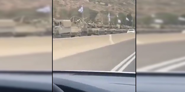 Son olarak yasaklı fosfor bombasıyla vurmuşlardı! Lübnan sınırında İsrail'den tank sevkiyatı!