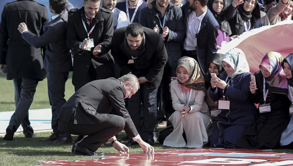 Son parçayı Erdoğan yerleştirdi
