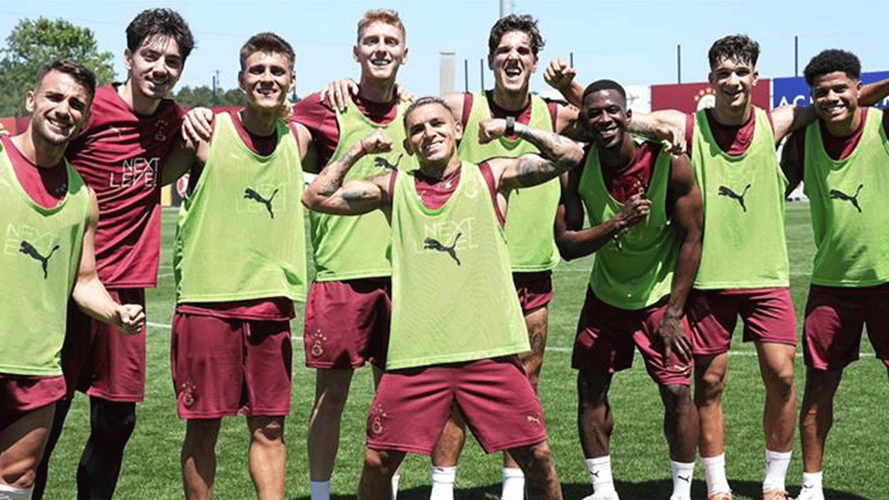 Son şampiyon Galatasaray, yeni sezon hazırlıklarına devam etti