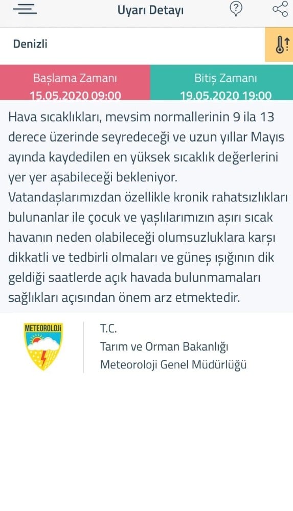 Son yılların en sıcak Mayıs ayı olacak 
