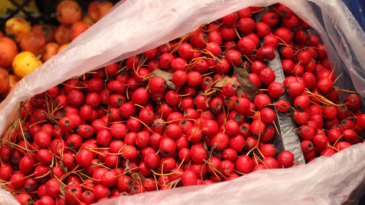Sonbaharın kırmızısı tezgahlarda!
