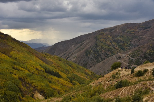 Sonbaharın renkleri her yeri sardı