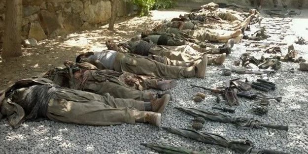 Sondan kaçış yok! 18 terörist daha öldürüldü