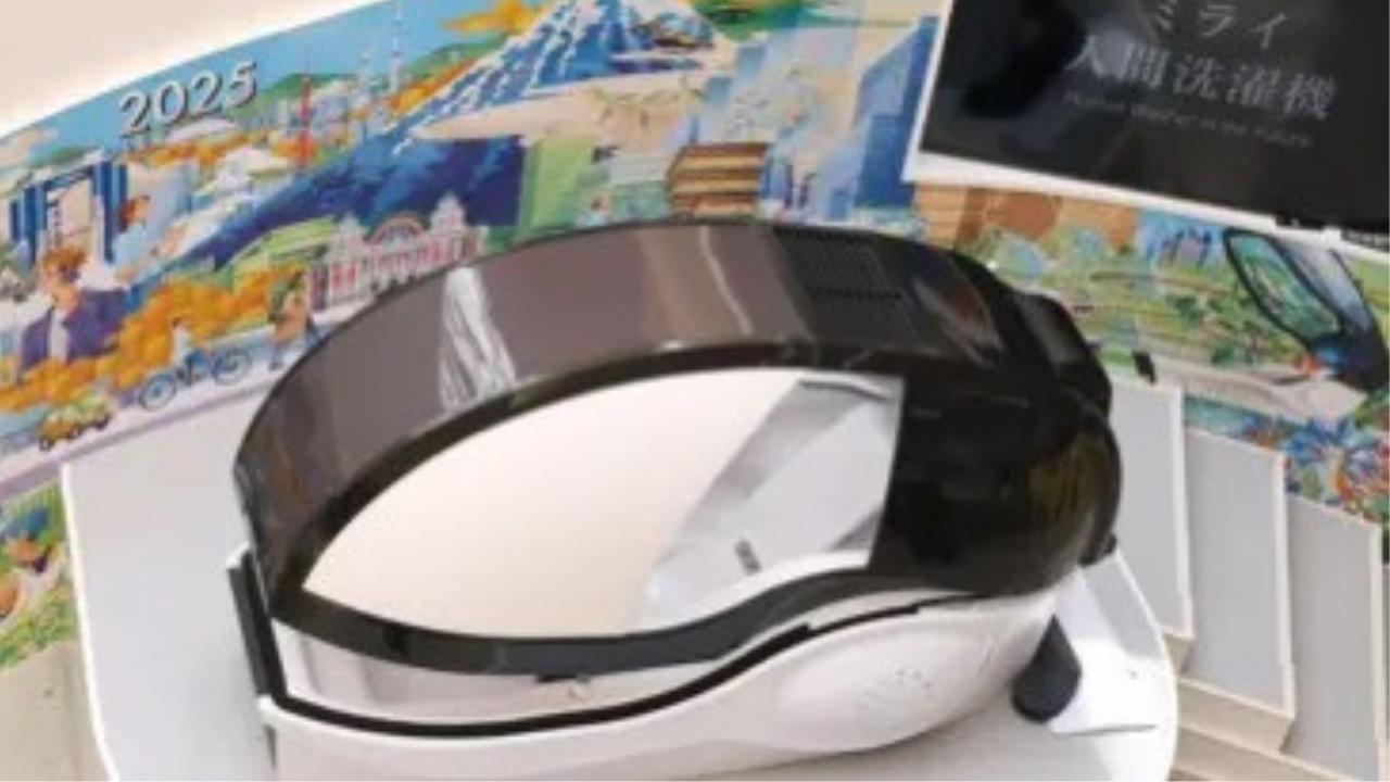 Sonunda bu da oldu! İnsan yıkayan makine resmen satışta