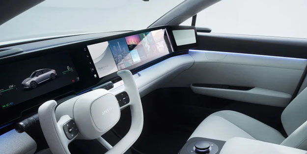 Sony ve Honda’nın aracı Afeela’nın özellikleri sergilendi! Boykot sürerse işleri zor!