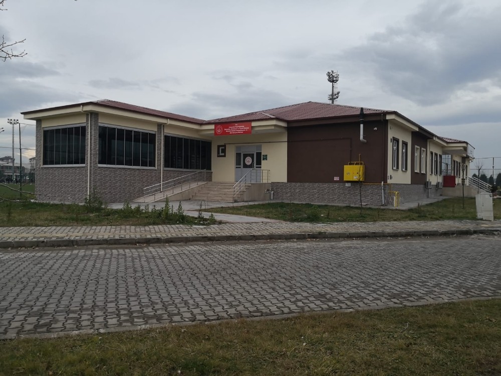 Sosyal Hizmet Merkezi yeni binasında 