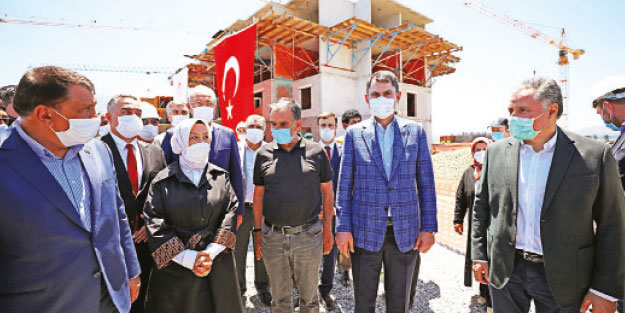 Sosyal konutlar hızla yapılıyor denetimler sıklaşıyor