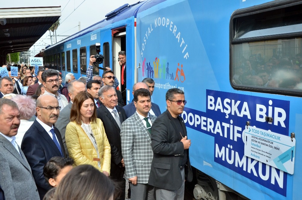Sosyal Kooperatif Eğitim Treni Adana’da 