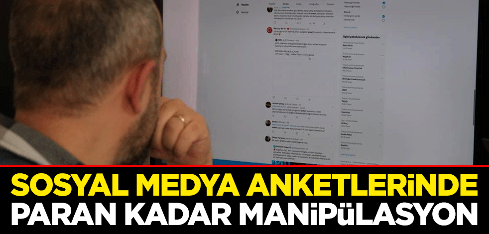 Sosyal medya anketlerinde paran kadar manipülasyon