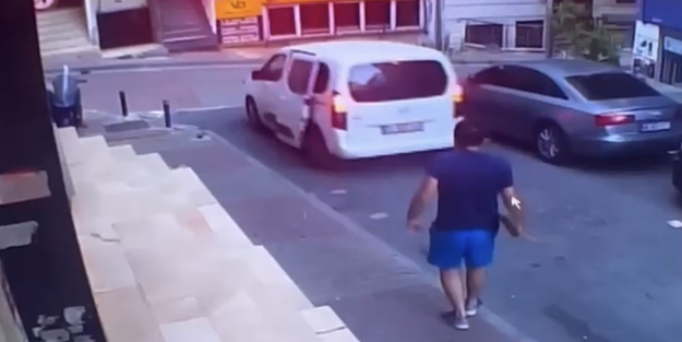 Sosyal medya bu görüntüleri konuşuyor! Hırsızları bakın neyle kovaladı