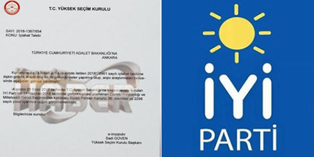 Sosyal medya dolaşan İYİ Parti iddiasına YSK'dan cevap geldi!