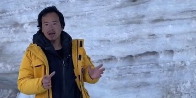 Sosyal medya fenomeni buzul şelalesine tırmanırken öldü