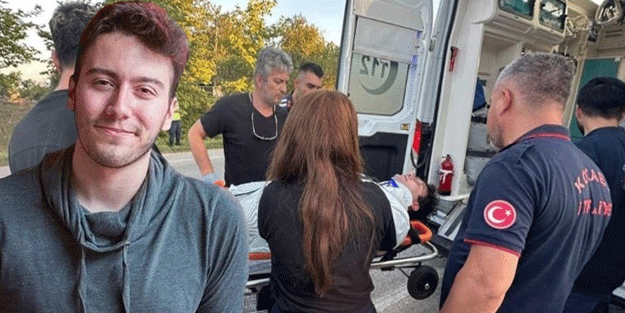 Enes Batur trafik kazası geçirdi!