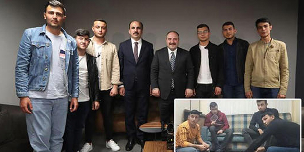Sosyal medyada çok konuşulmuştu... Bakan Varank, o gençlerle buluştu!