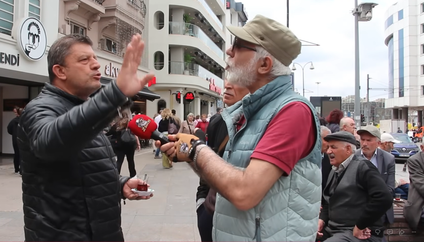 Sosyal medyada damga vuran sokak röportajı: İmamoğlu en büyük hırsız!