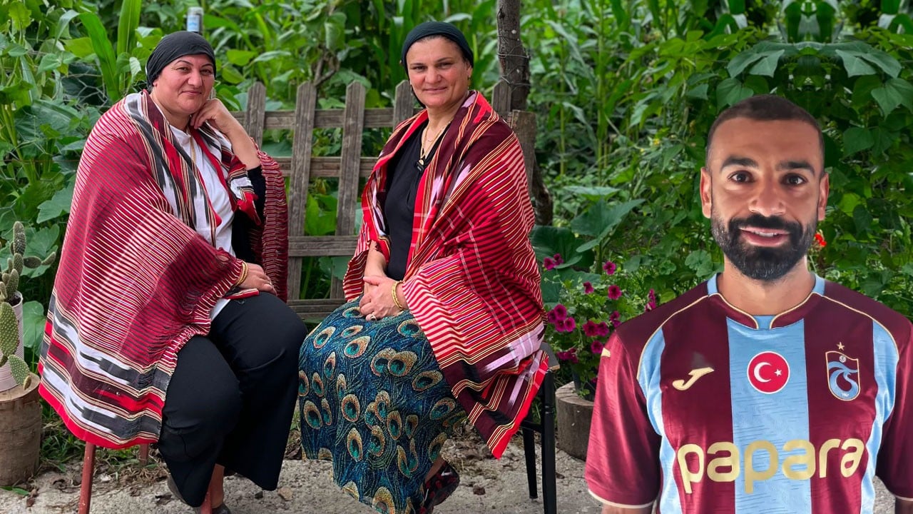 Sosyal medyada gündem oldu! İlk kez Salah gören Trabzonlu teyzeler gülmekten kırıp geçirdi