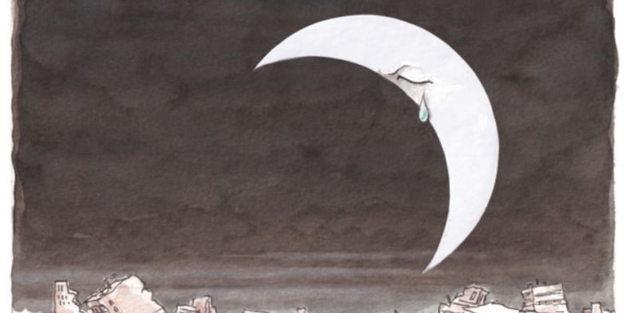 Sosyal medyada gündeme oturdu! Yunan gazetesinden deprem çizimi