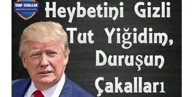 Sosyal medya'da Trump capsleri...