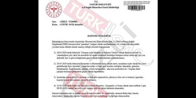 Sosyal medyadaki 'gizli belgeye' soruşturma başlatıldı