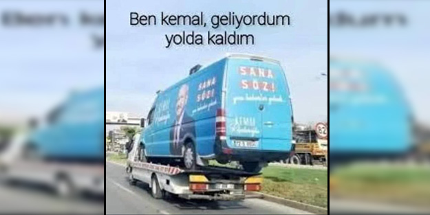 Sosyal medyadan sizin için seçtiklerimiz! 'Ben Kemal geliyordum yolda kaldım'