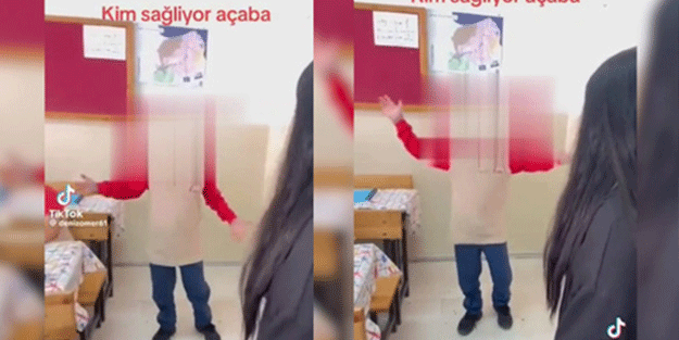 Sosyal medyayı ikiye bölen video! Sınıf annesi ilkokul öğrencisiyle tartıştı