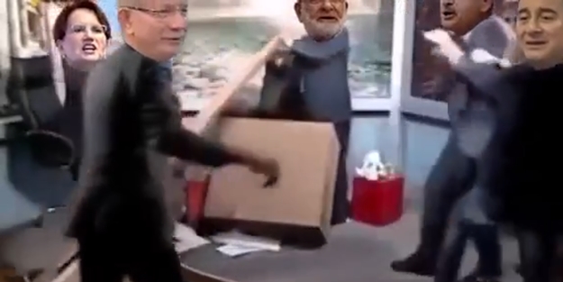 Sosyal medyayı sallayan 6'lı Masa paylaşımı! İzleyenler gülme krizine girdi