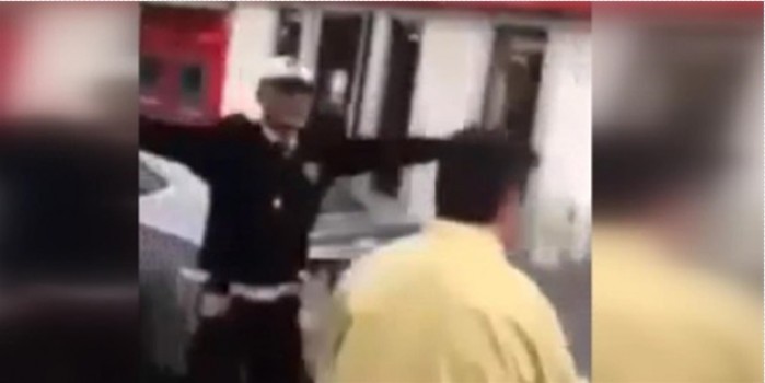 Sosyal medyayı sallayan trafik polisi